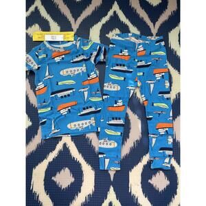 ⛵ 100% ORGANIC COTTON | Baby Gap Boat Pajamas - Size 2T - NWT